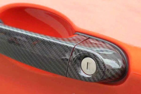 Carbon Fiber Side Door Handle (Example Already Installed)