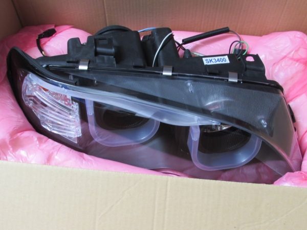 Headlamp BMW E46 Facelift (02-04) Projector (from the top)