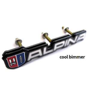 Alpina Front Grille Emblem Badge