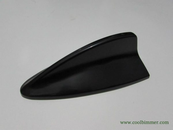 Shark Fin Antenna BMW Matte Black Painting Small Size 18x8.7cm