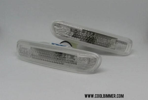Side Marker BMW E46 (98-01) Pre Facelift Clear Brand TYC