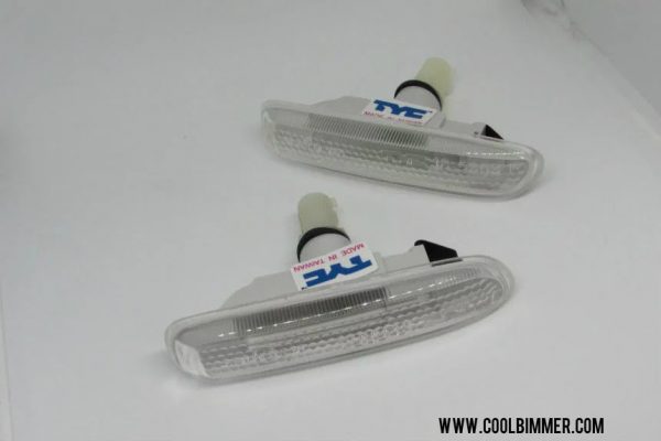 Side Marker BMW E46 (98-01) Pre Facelift Clear Brand TYC