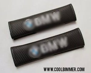 BMW Seat Belt Cover Carbon Fiber