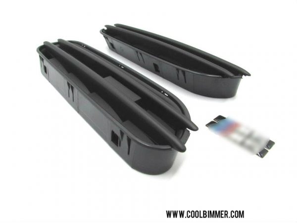 BMW E60 Full Black Grill Fender With Emblem M5 Body Hole Model