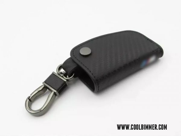Key Case BMW Mtech Carbon Size 7.5x4cm For Series 3, Series 4, Series 5, X3